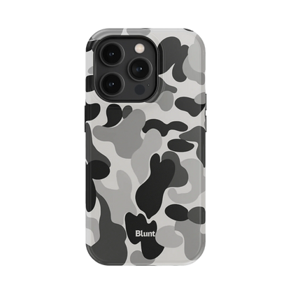 Grey Camo iPhone Case