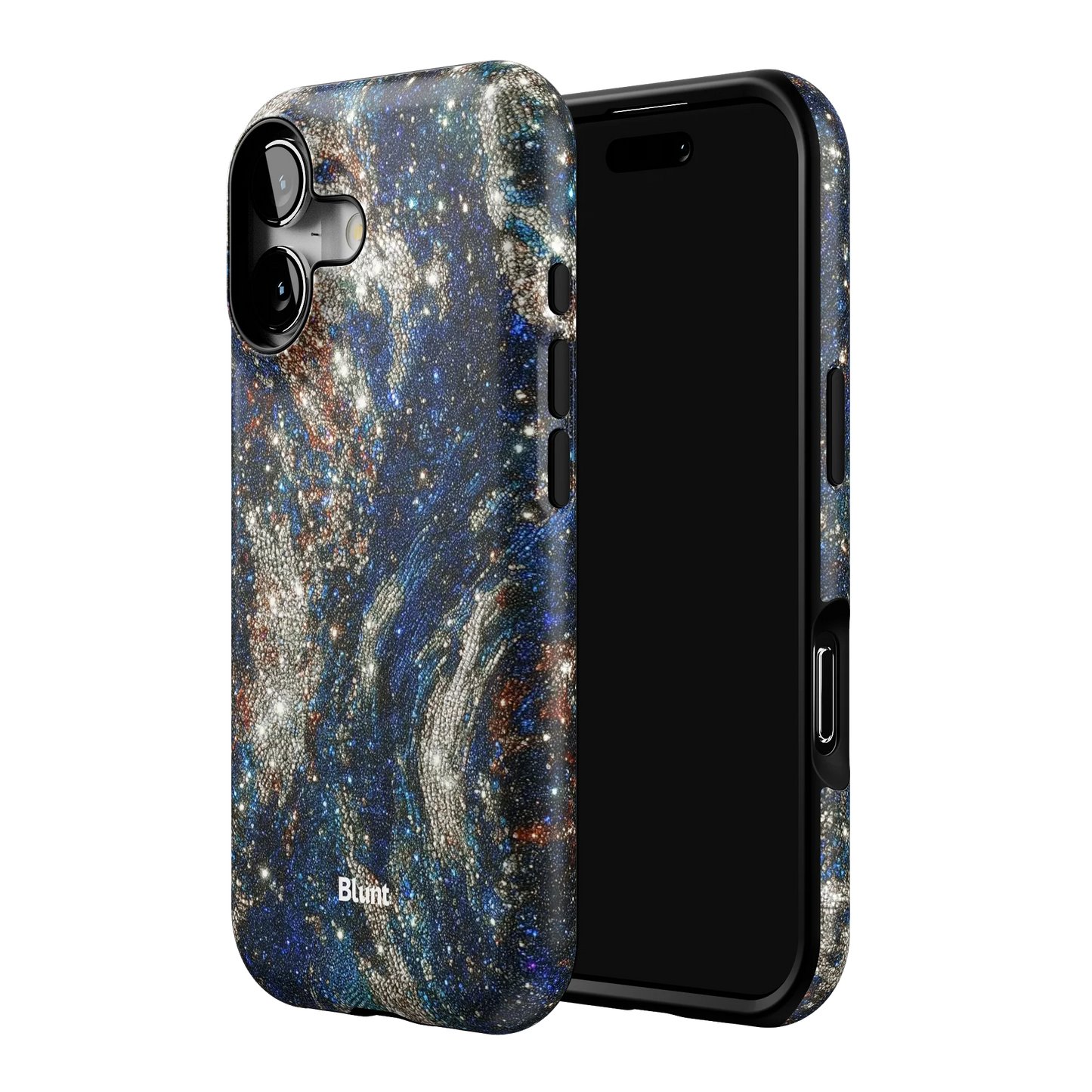 Midnight Marble iPhone Case
