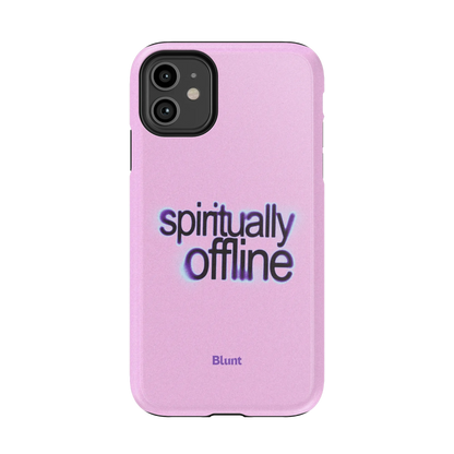 Spiritually Offline iPhone Case