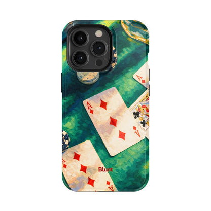 Painted Ace iPhone Case