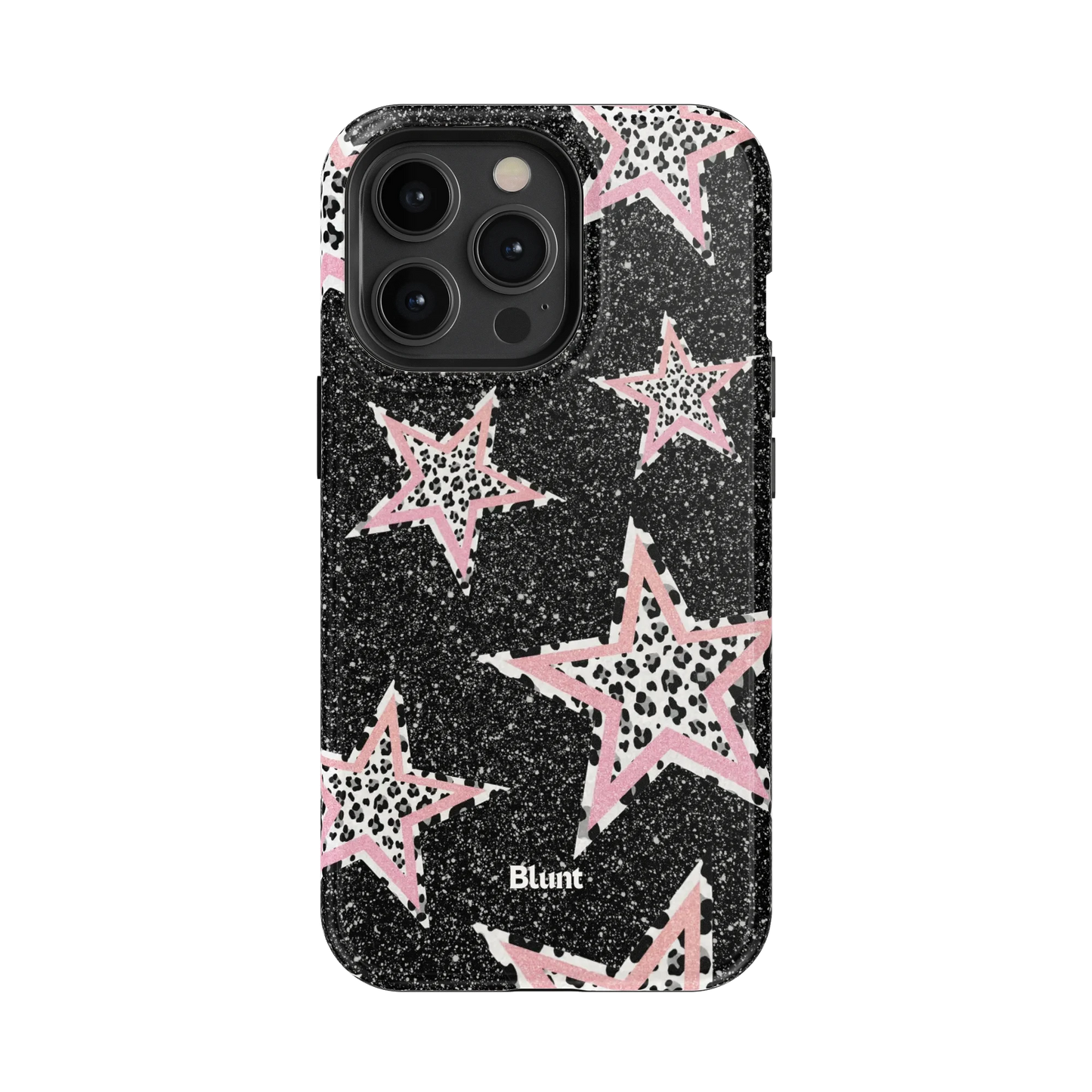 Pink Zebra Stars iPhone Case