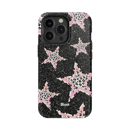 Pink Zebra Stars iPhone Case