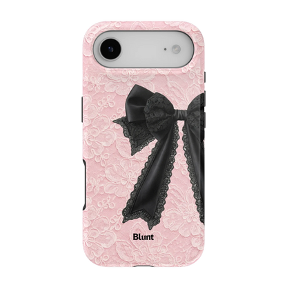 Blushed Bow iPhone Case