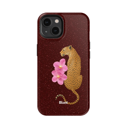 Burgundy Cleo iPhone Case