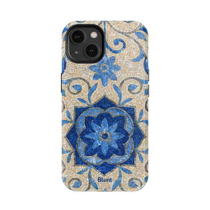 Blue Bloom iPhone Case