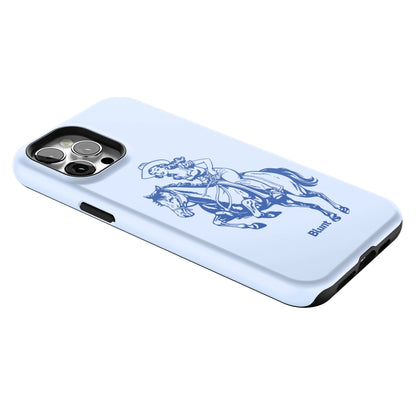 Blue-Lasso-Lady-iphone-case-iPhone 12 Pro Max-2