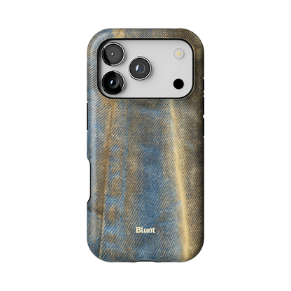 Worn Denim iPhone Case