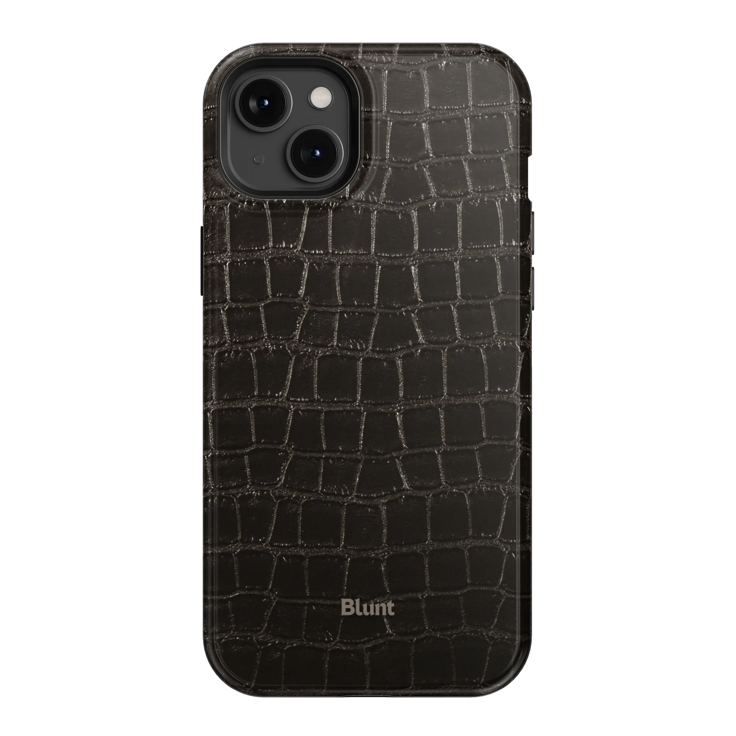 Onyx Croc iPhone Case