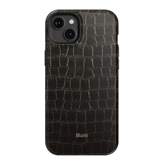 Onyx Croc iPhone Case