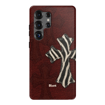 Zebrascale Cross Samsung Case