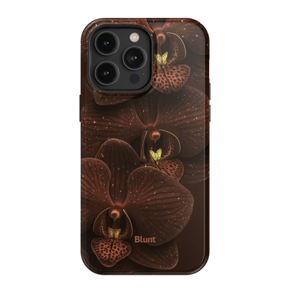 Burnt Orchid iPhone Case