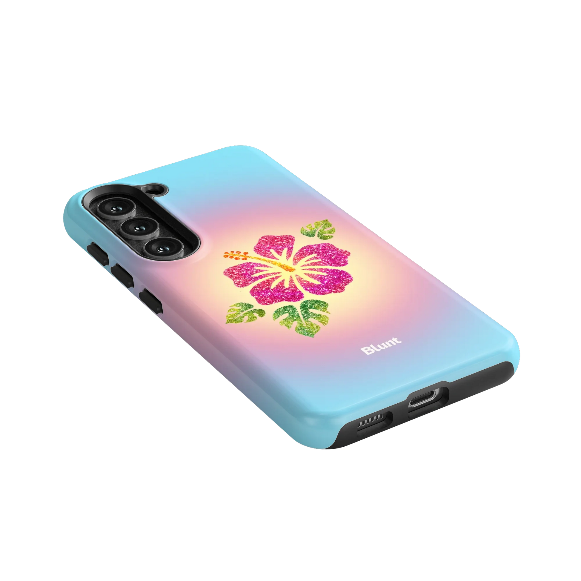 Hibiscus-Glow-samsung-case-Galaxy S23-2