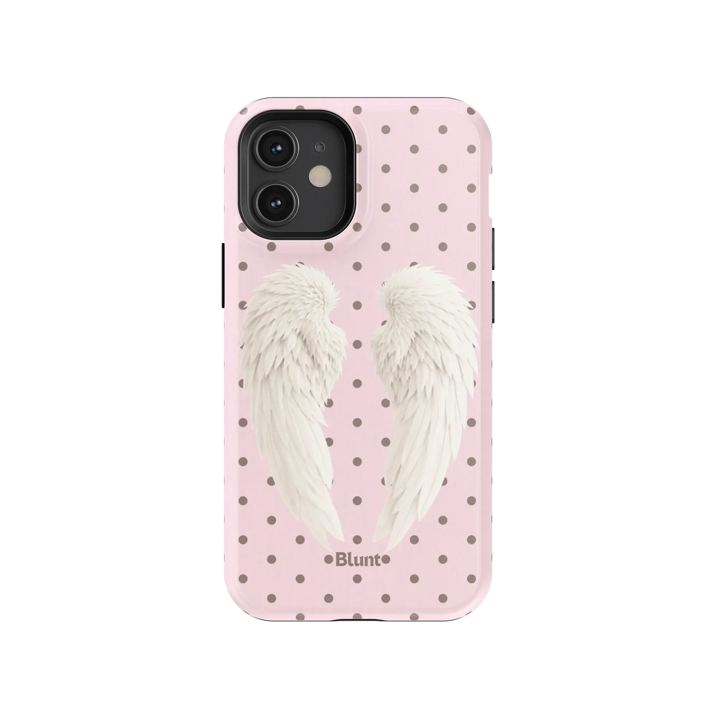 Pink Polka Wing iPhone Case