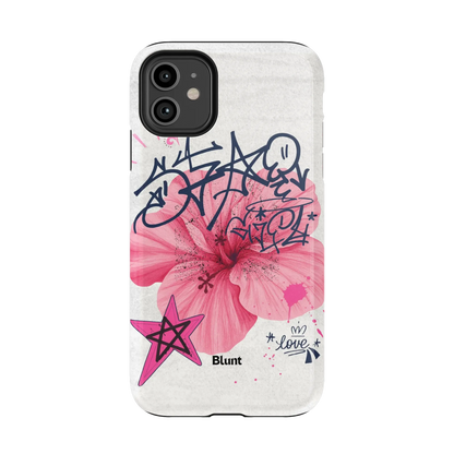 Grafitti Blossom iPhone Case