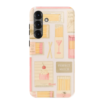 Pink Match Samsung Case