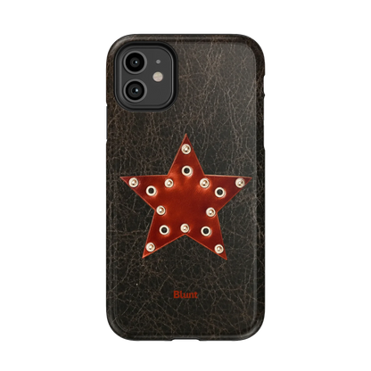 Rust Star iPhone Case
