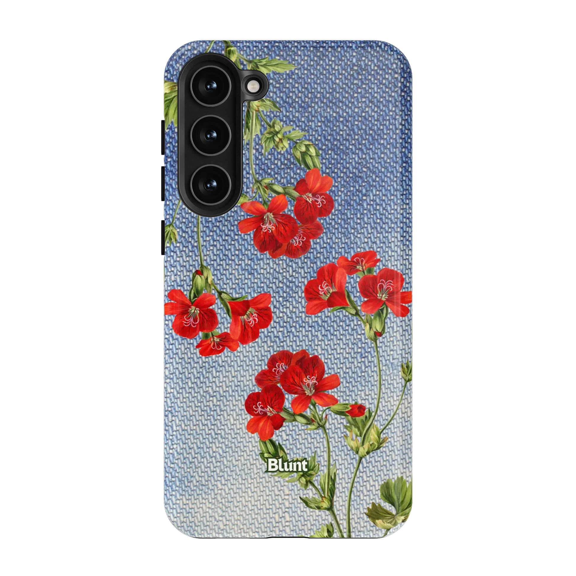 Denim-Posy-samsung-case-Galaxy S23 Plus-1