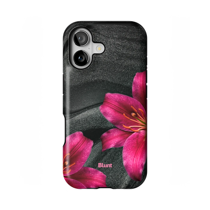 Midnight Petals iPhone Case