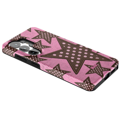 Pink-Polka-Star-samsung-case-Galaxy S26 Ultra-2