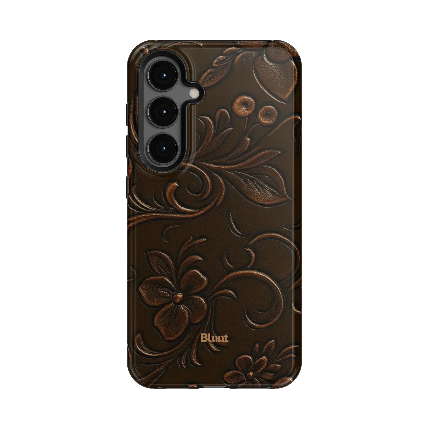 Tooled Leather Samsung Case