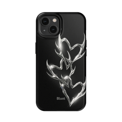 Chrome Flame iPhone Case