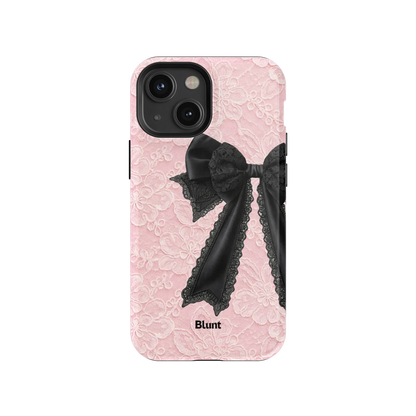 Blushed Bow iPhone Case