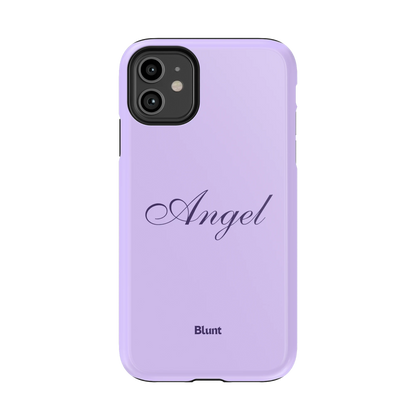 Purple Angel iPhone Case