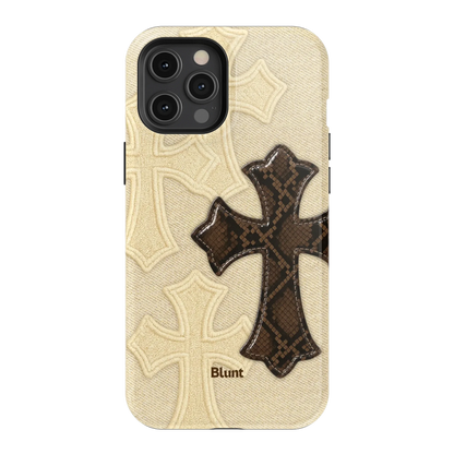 Brownscale Saint iPhone Case