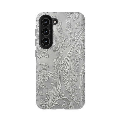 Tooled Silver Samsung Case