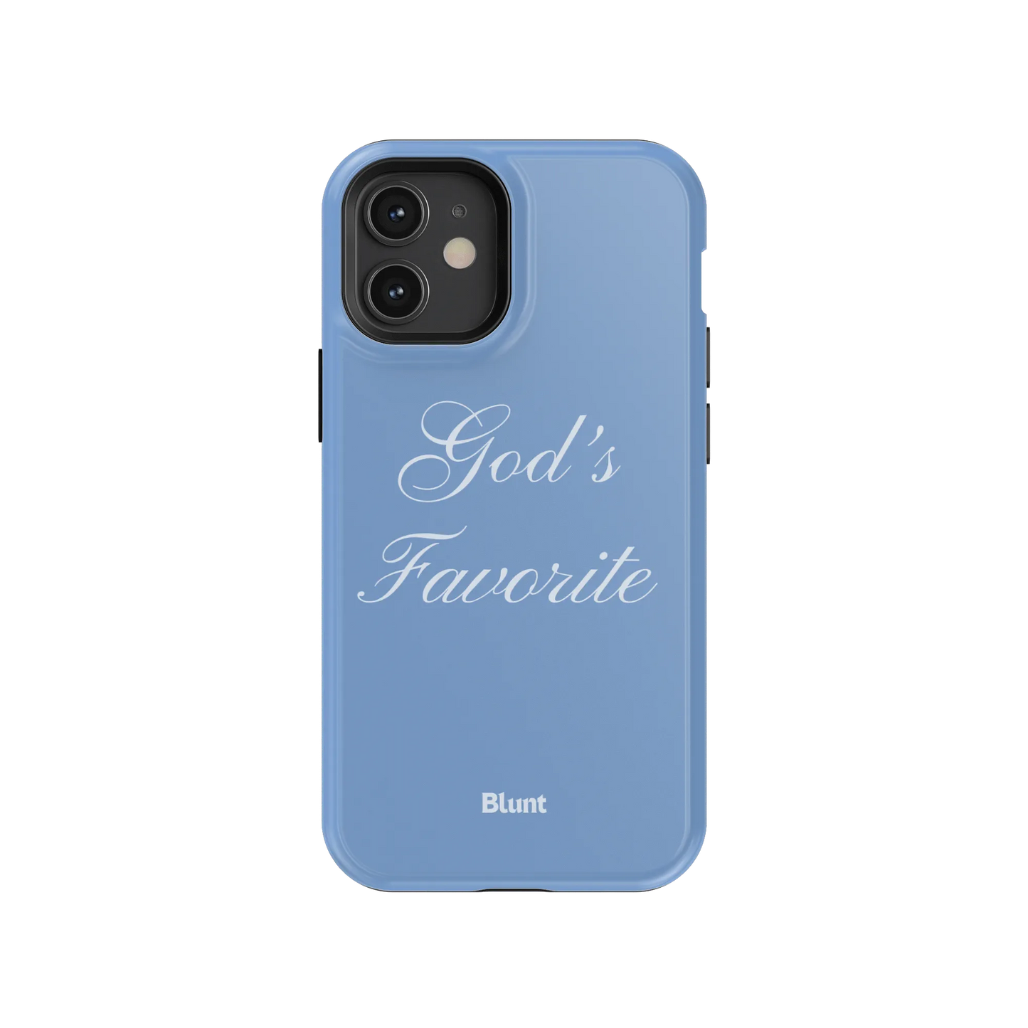 Gods Favorite Blue iPhone Case