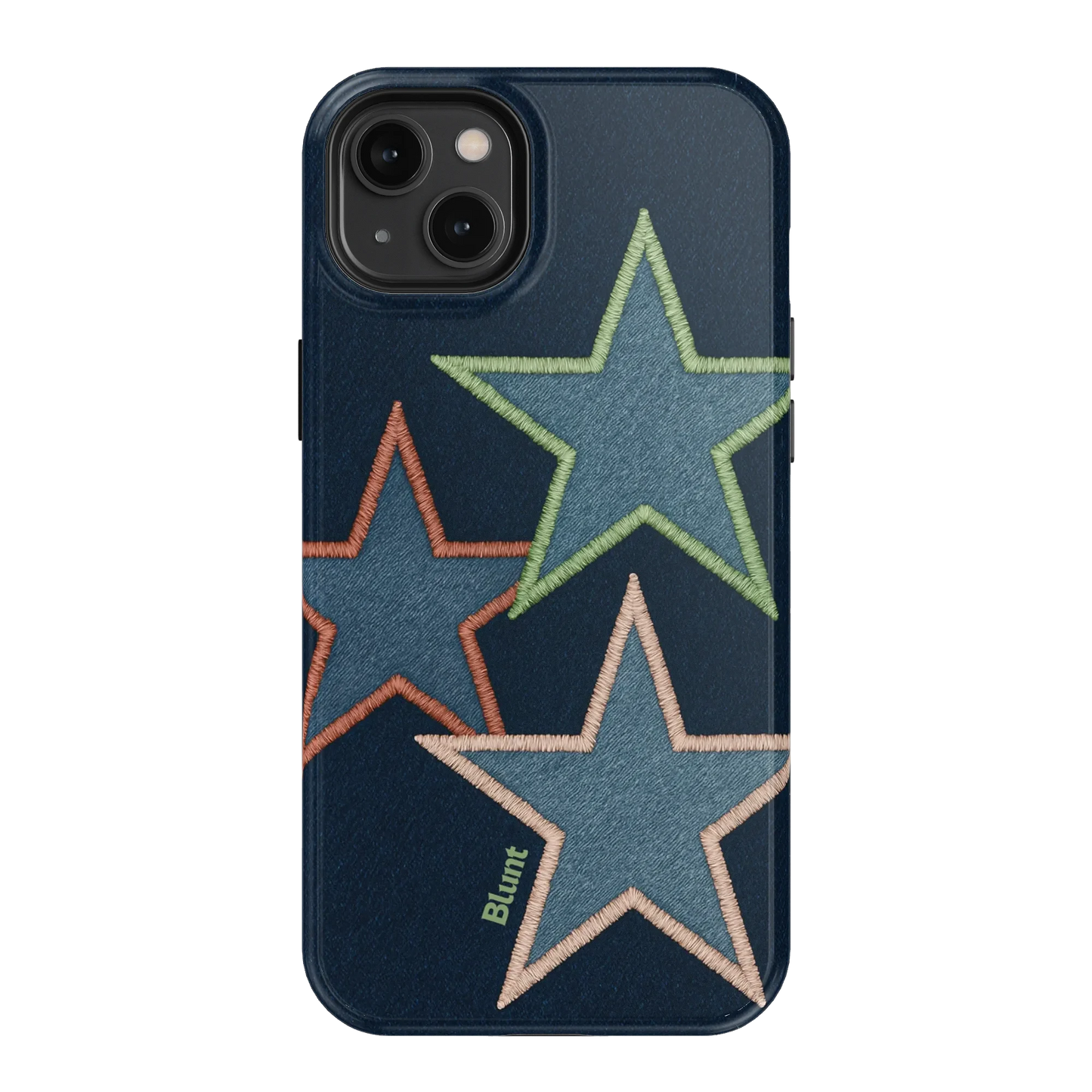 Neon Stars iPhone Case