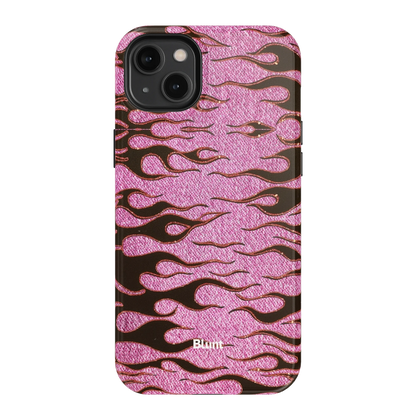Fuchsia Heat iPhone Case