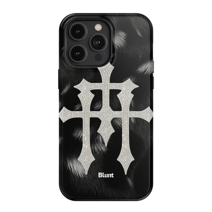 Silver Saint iPhone Case
