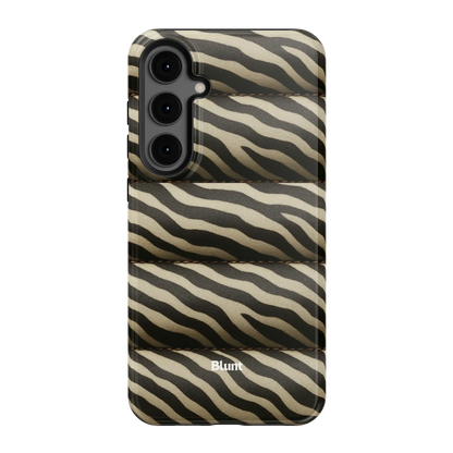 Zebra Puffer Samsung Case