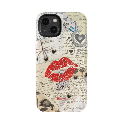Vintage Kiss iPhone Case