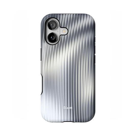 Silver Pulse iPhone Case