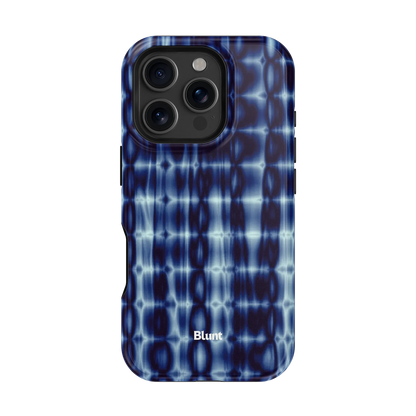 Blue Ripple iPhone Case