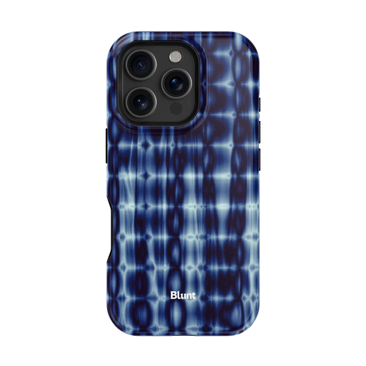 Blue Ripple iPhone Case