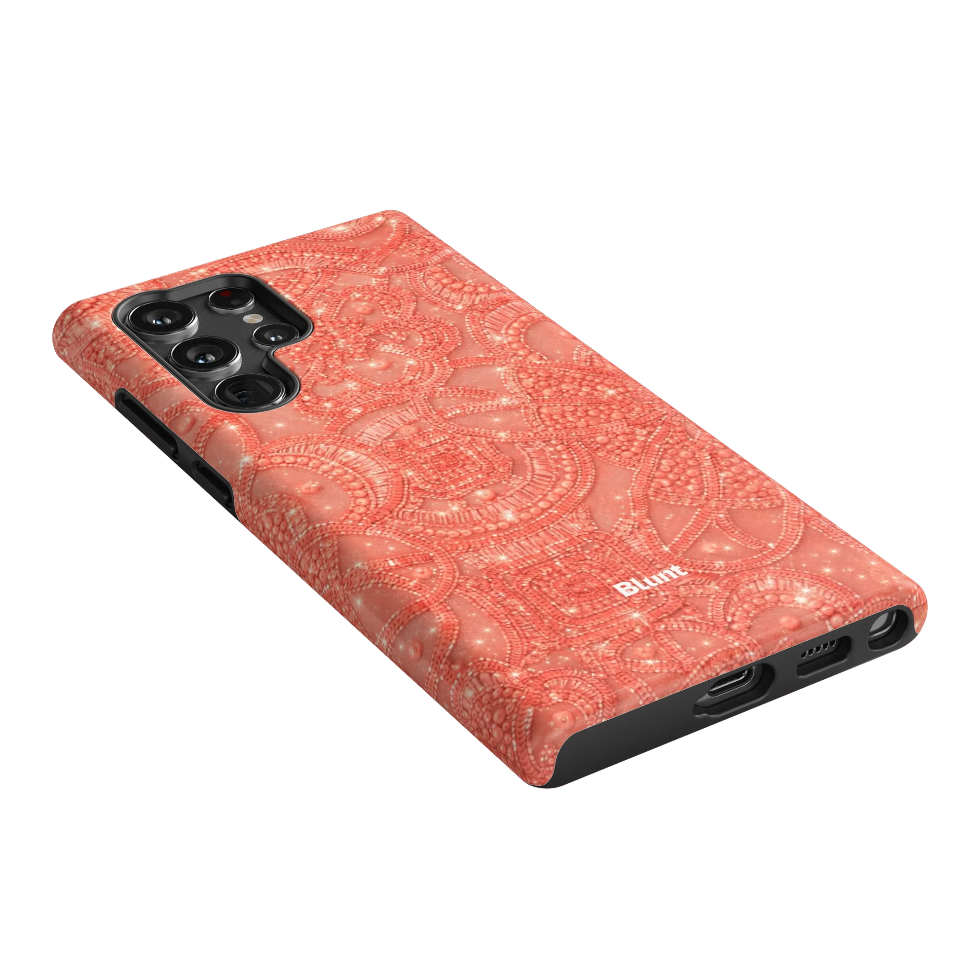 Coral-Glam-samsung-case-Galaxy S22 Ultra-2