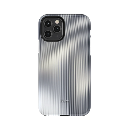 Silver Pulse iPhone Case