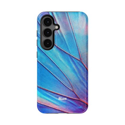 Azure Veins Samsung Case