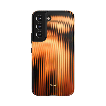 Copper Ripple Samsung Case