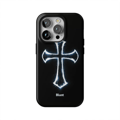 Frosted-Faith-iphone-case-iPhone 14 Pro-1