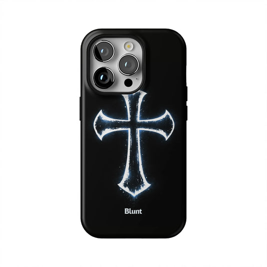 Frosted-Faith-iphone-case-iPhone 14 Pro-1