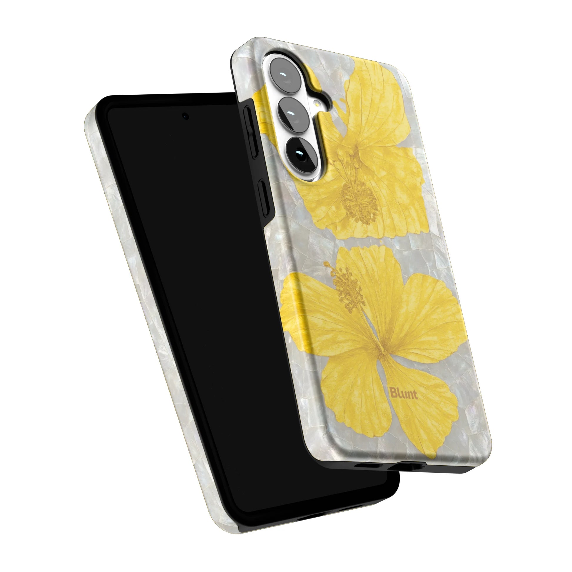 Yellow-Coconut-Bloom-samsung-case-Galaxy S26 Plus-5
