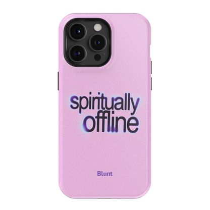 Spiritually Offline iPhone Case