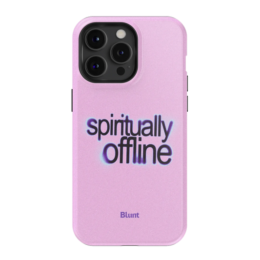 Spiritually Offline iPhone Case