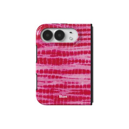 magenta-tracks-iphone-case iPhone 18 Duo case, view 2