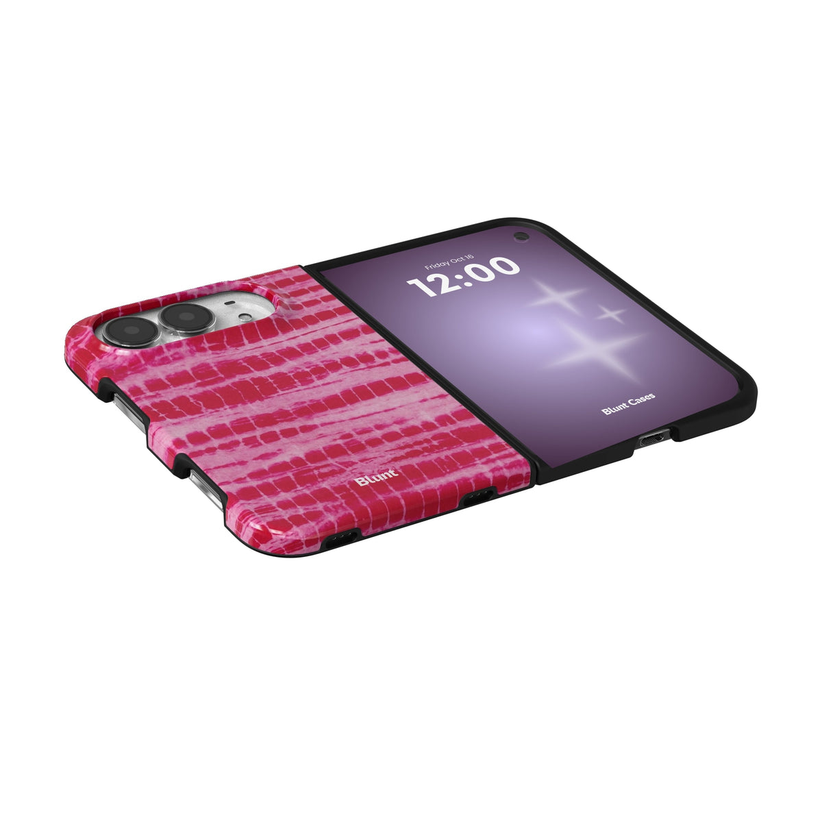 magenta-tracks-iphone-case iPhone 18 Duo case, view 5