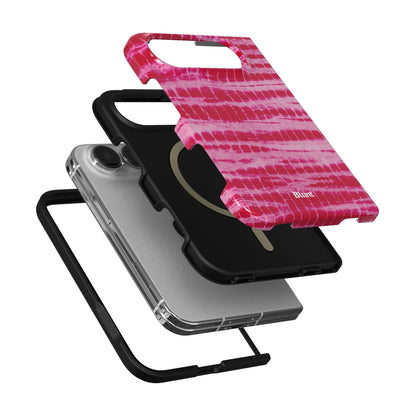 magenta-tracks-iphone-case iPhone 18 Duo case, view 6